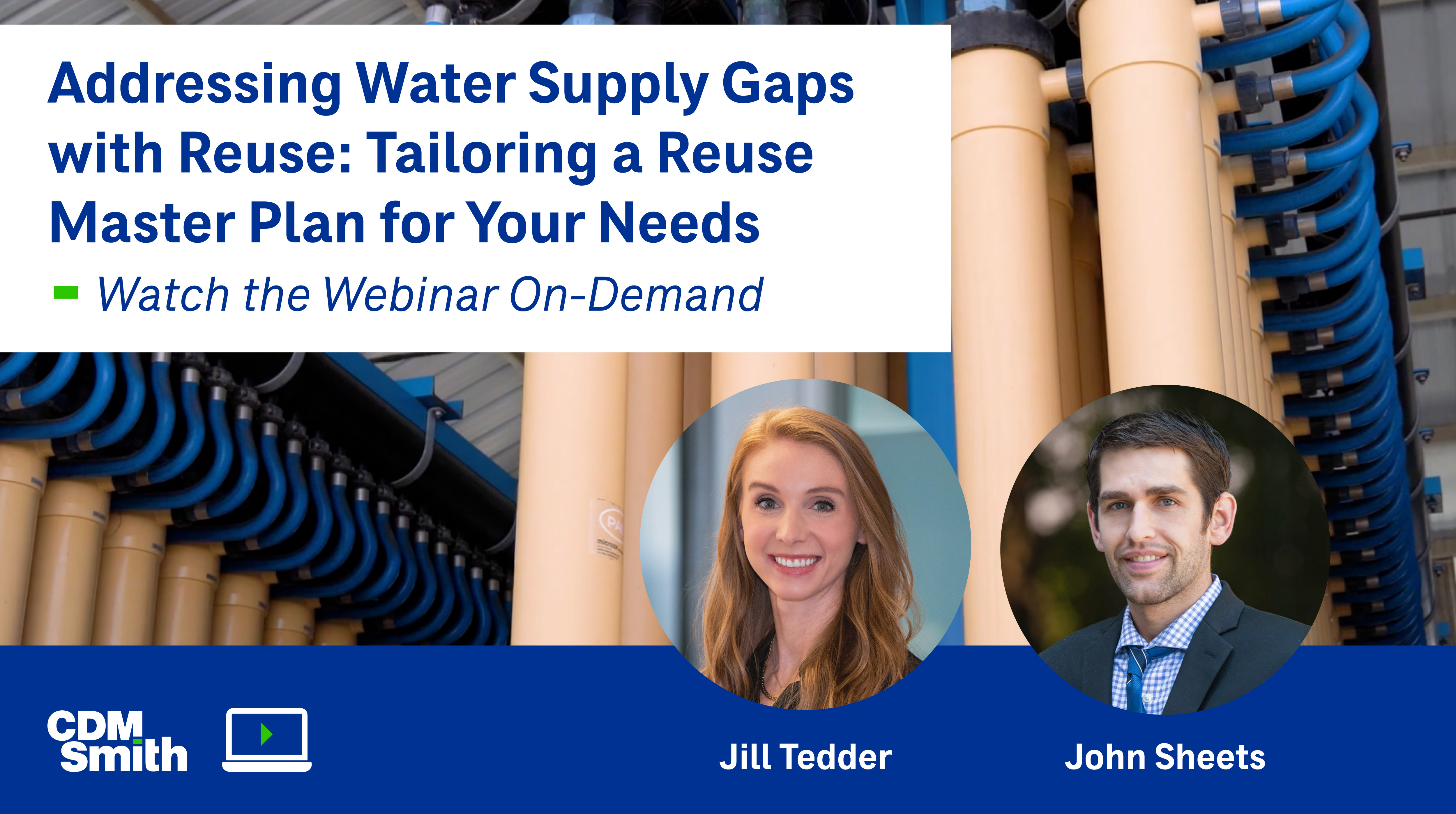 Addressing Water Supply Gaps with Water Reuse Webinar